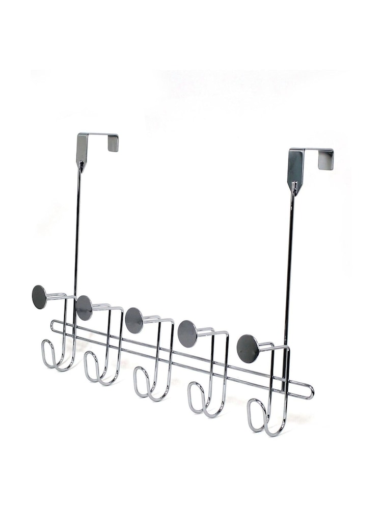 Showerdrape Silver Moretti Over Door Storage Hooks - Image 3 of 3