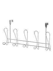 Showerdrape Silver Lyrical Over Door Storage Hooks - Image 3 of 3