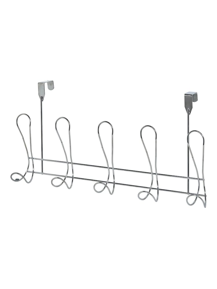 Showerdrape Silver Lyrical Over Door Storage Hooks - Image 3 of 3