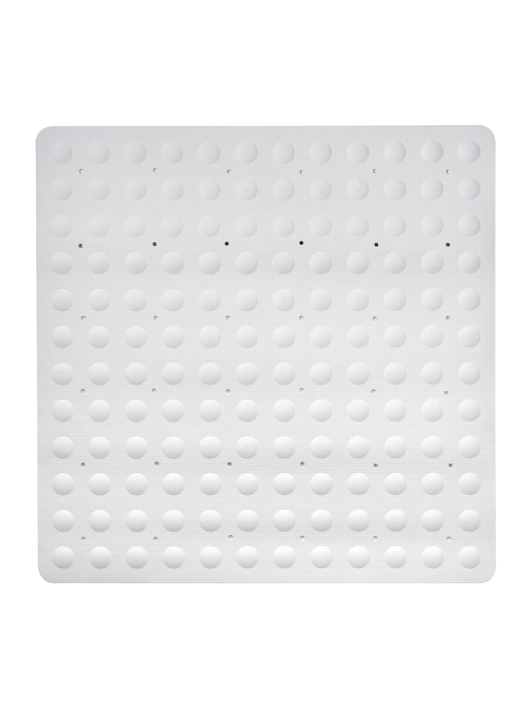 Showerdrape White Orbit Anti Slip Shower Mat - Image 1 of 2