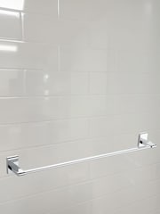 Showerdrape Set of 4 Unity Robe Hook Toilet Roll Holder Towel Ring - Imagem 4 de 5