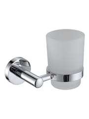 Showerdrape Silver Modernity Wall Mounted Toothbrush Holder - Image 1 of 1