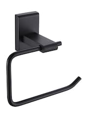 Showerdrape Black Unity Wall Mounted Toilet Roll Holder - Image 1 of 1