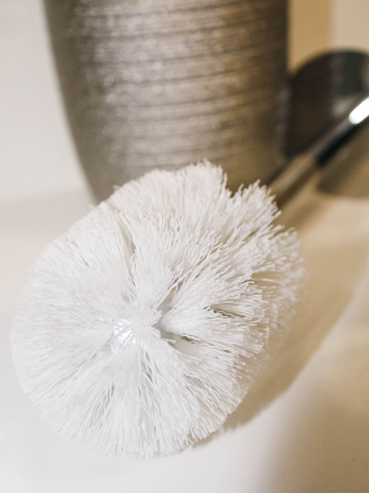 Showerdrape Silver Pzazz Diamante Toilet Brush and Holder - Image 3 of 3
