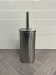 Showerdrape Silver Fortuna 5L Soft Close Bathroom Pedal Bin and Toile Set - Image 3 of 6