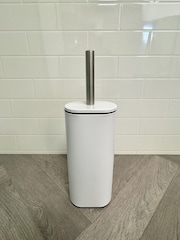 Showerdrape White Fortuna 5L Soft Close Bathroom Pedal Bin and Toile Set - Image 3 of 6