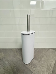 Showerdrape White Fortuna 5L Soft Close Bathroom Pedal Bin and Toile Set - Image 3 of 13