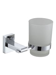 Showerdrape Silver Unity Wall Mounted Toothbrush Holder - Image 1 of 1