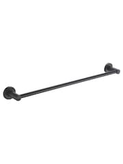 Showerdrape Black Modernity Wall Mounted Towel - Image 1 of 1