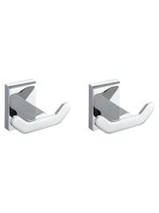 Showerdrape Set of 2 Unity Wall Mounted Robe Hooks - Изображение 1 из 1