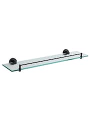 Showerdrape Black Modernity Wall Mounted Vanity Shelf - Image 3 of 3