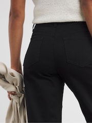 Simply Be Black 24/7 Wide Leg Jeans - Image 4 of 5