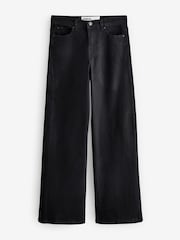 Simply Be Black 24/7 Wide Leg Jeans - Image 5 of 5
