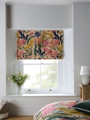 Multi Floral Print Ready Autumn Made Blackout Roman Blind - Image 1 of 4