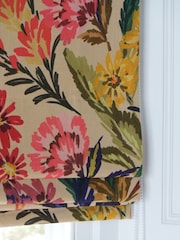 Multi Ready Made Blackout/Thermal Autumn Floral Print Roman Blind - Image 6 of 8