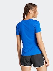adidas Blue Adizero T-Shirt - Image 2 of 6