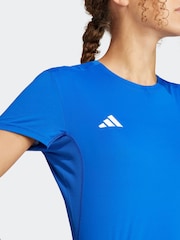 adidas Blue Adizero T-Shirt - Image 4 of 6