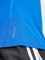 adidas Blue Adizero T-Shirt - Image 5 of 6