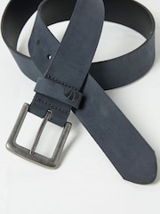 FatFace Blue Nubuck Leather Belt - Image 2 of 2