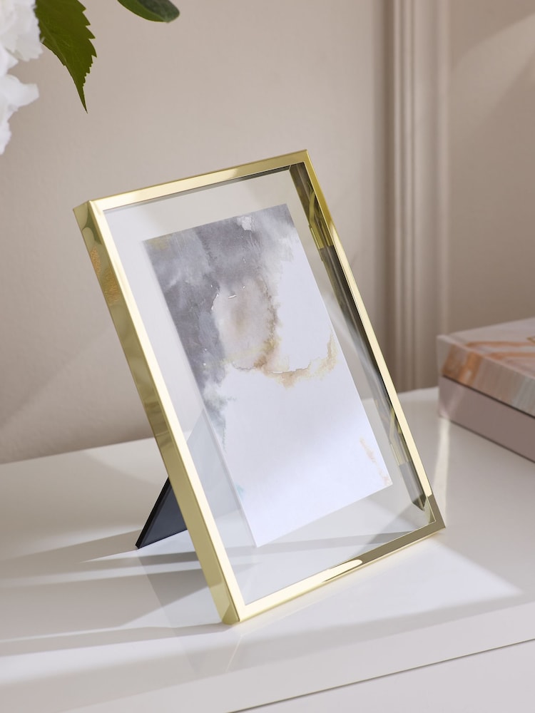 Gold Monaco Metal Photo Frame - Image 1 of 5