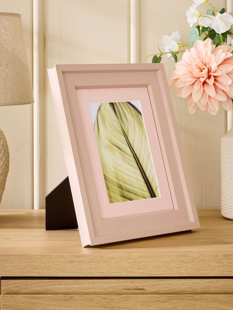 Pink Wolton Wooden Photo Frame - Image 1 of 5