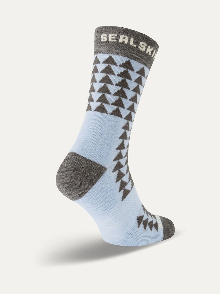 Sealskinz Hilgay Merino Mid Length Running Socks - Image 2 of 2