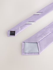 Purple Silk Tie - Image 3 of 3