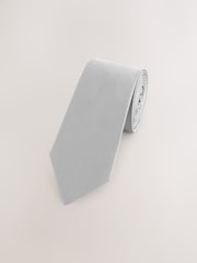 Grey Silk Tie - Image 1 of 3