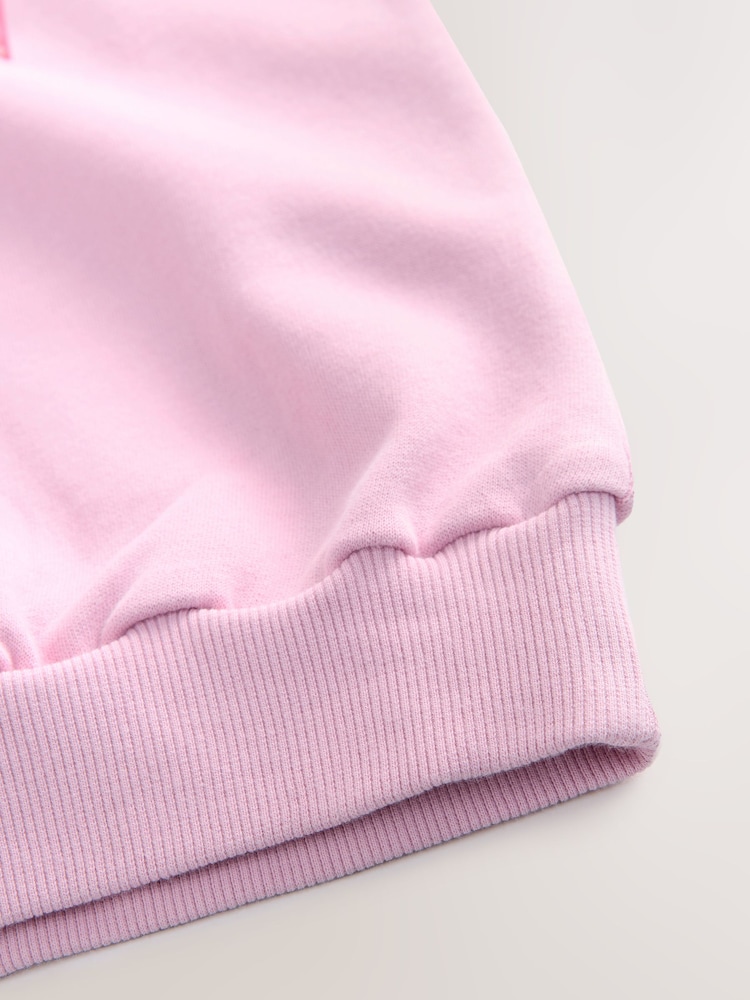 Pink Bow Graphic Jumper Dress (3-16yrs) - Image 4 of 4