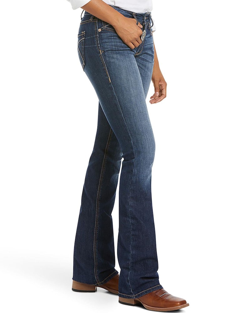 Ariat Perfect Rise Stretch Rosa Boot Cut Jeans - Image 1 of 6