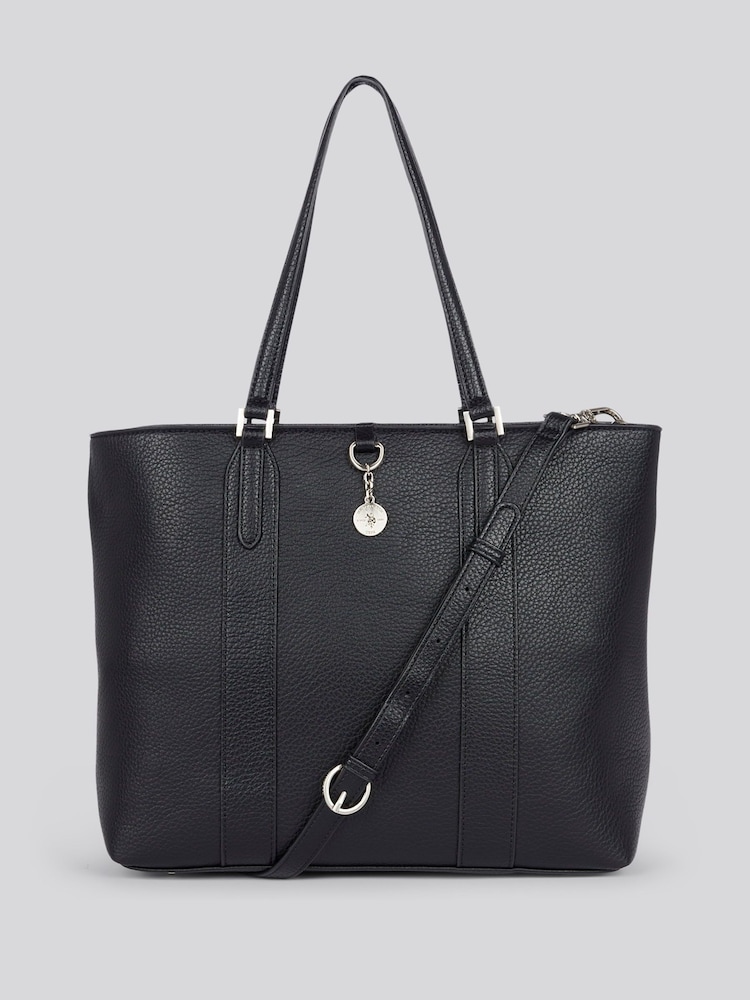 U.S. Polo Assn Black Womens Breezy Shopping Bag - Image 6 of 6