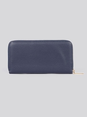 U.S. Polo Assn Blue Womens Stanford Large Zip Around Wallet - Image 2 of 6