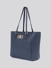 U.S. Polo Assn Blue Womens Jones Chic Shopping Bag - Image 2 of 6
