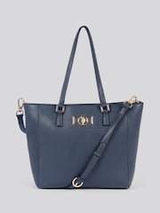 U.S. Polo Assn Blue Womens Jones Chic Shopping Bag - Image 4 of 6