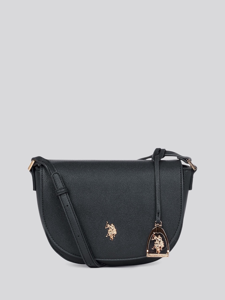 Women's Genuine Leather Crossbody Bag – Soft Cowhide Flap Over Style With Zip Pockets