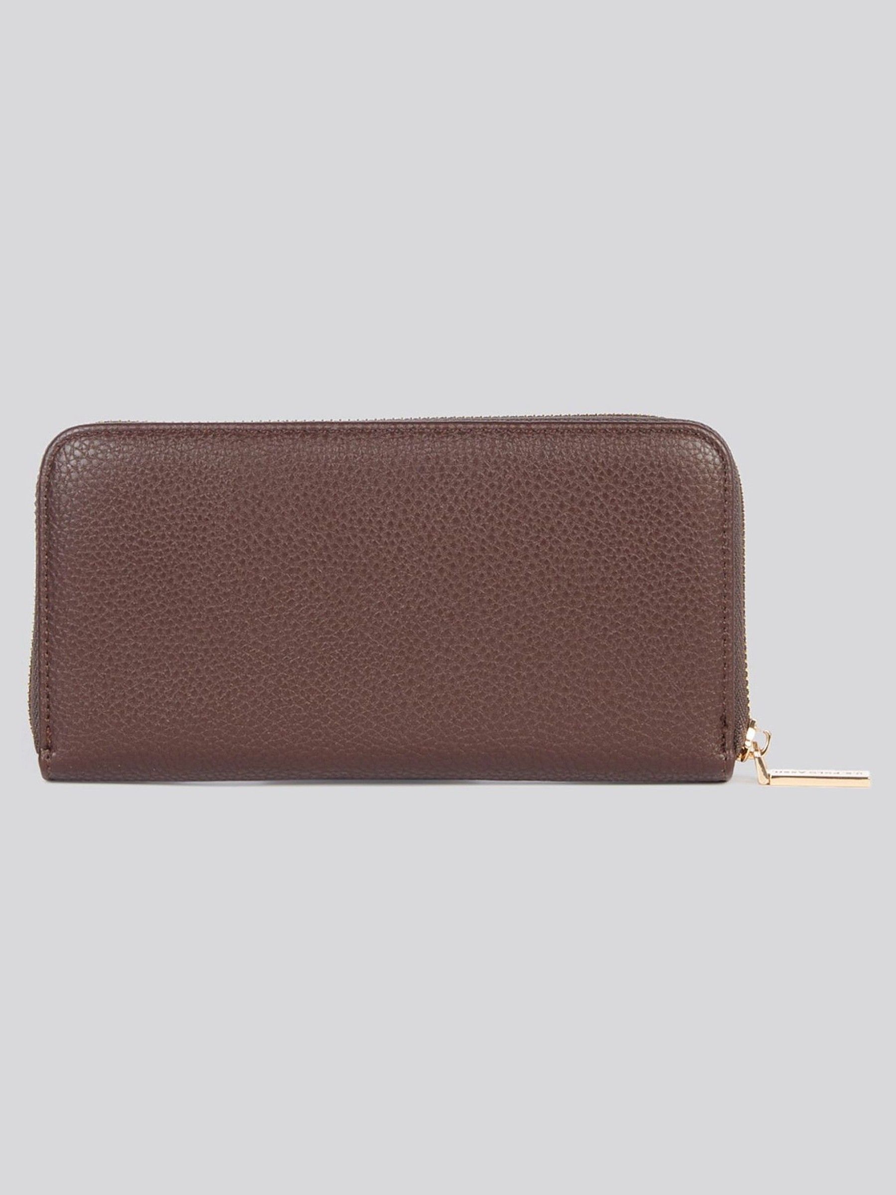 Buy U.S. Polo Assn Brown Womens Stanford Large Zip Around Wallet