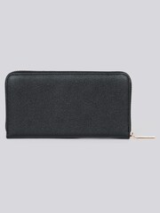 U.S. Polo Assn Black Womens Stanford Large Zip Around Wallet - Image 3 of 6