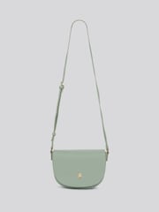 U.S. Polo Assn Green Womens Jones Flap Cross-Body Bag - Image 3 of 5