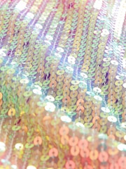 Rainbow Angel Sleeve Sequin Party Dress (3-16yrs) - Image 7 of 8