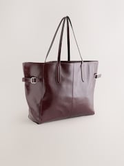 Berry Red Large Shoulder Bag - Image 1 of 6