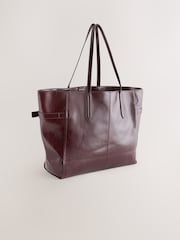 Berry Red Large Shoulder Bag - Image 2 of 6
