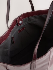 Berry Red Large Shoulder Bag - Image 6 of 6