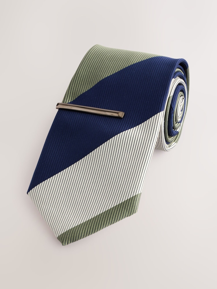 Light Green Pattern Tie - Image 1 of 3 Light Green Pattern Tie - Image 1 of 3