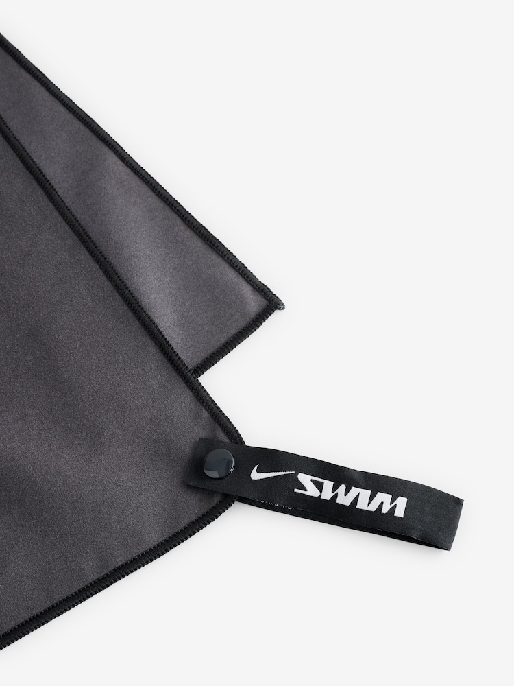 Nike Black Quick Dry Swim Towel - Image 2 of 3