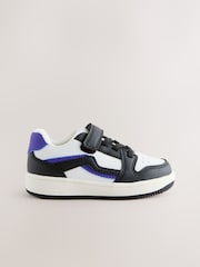 Monochrome Touch Fastening Elastic Lace Trainers - Image 5 of 7