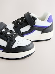 Monochrome Touch Fastening Elastic Lace Trainers - Image 7 of 7