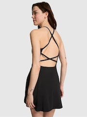 Victoria's Secret PINK Black Mini Relay High Neck Dress - Image 2 of 2