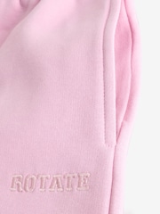 Rotate Pink Heavy Sweat Joggers - Image 7 of 9
