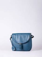 Lakeland Leather Blue Tarraby Crossbody Bag - Image 1 of 6