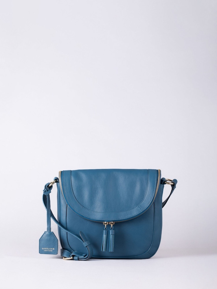 modra - Lakeland Leather Torba Tarraby Crossbody - Slika 2 iz 6 modra - Lakeland Leather Torba Tarraby Crossbody - Slika 2 iz 6